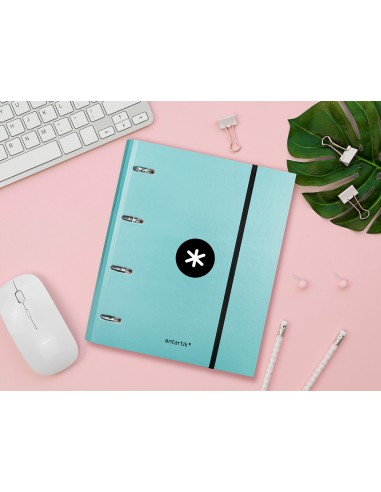 Carpeta con recambio antartik a4...