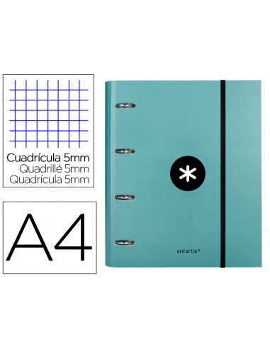 Carpeta con recambio antartik a4...