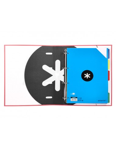 Carpeta con recambio antartik a4...