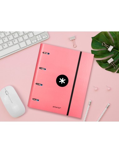 Carpeta con recambio antartik a4...