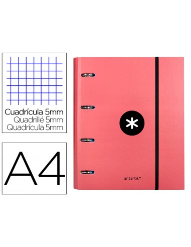 Carpeta con recambio antartik a4...