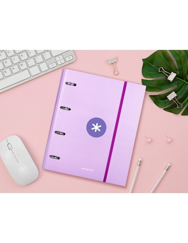 Carpeta con recambio antartik a4...