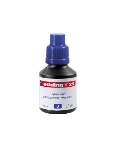 Tinta rotulador edding t-25 azul bote...