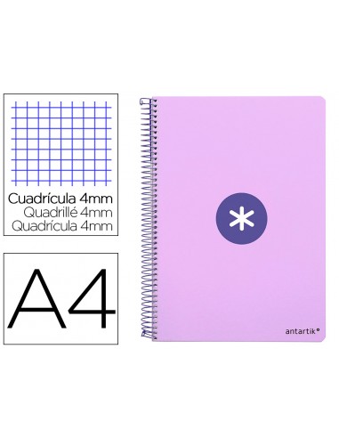 Cuaderno espiral a4 antartik tapa...