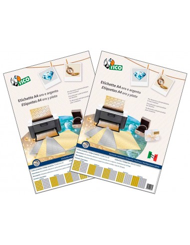 Etiqueta adhesiva tico papel satinado...