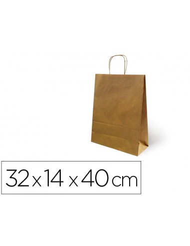 Bolsa kraft basika natural reciclado...