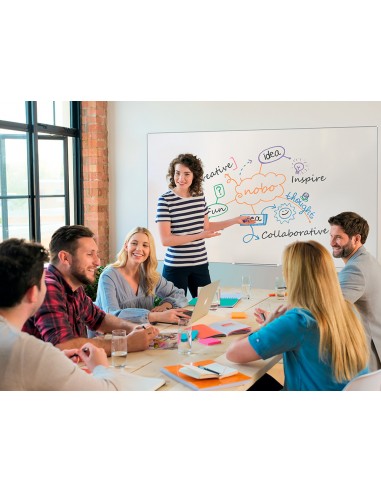 Pizarra blanca nobo ip pro 32 lacada...