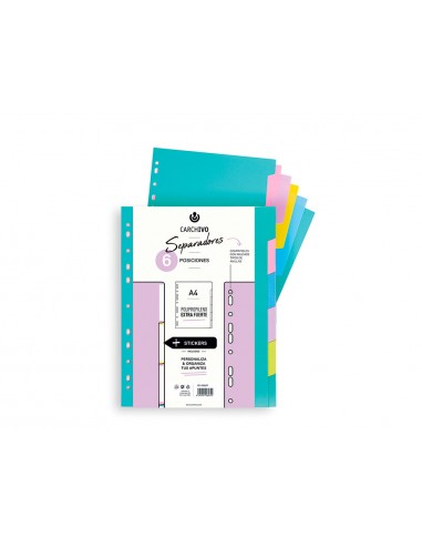 Separador carchivo polipropileno soft...