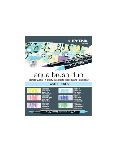 Rotulador lyra aqua brush acuarelable...