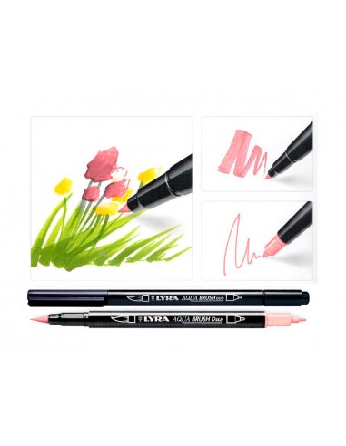 Rotulador lyra aqua brush acuarelable...