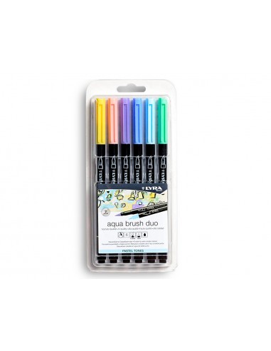 Rotulador lyra aqua brush acuarelable...