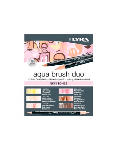 Rotulador lyra aqua brush acuarelable...