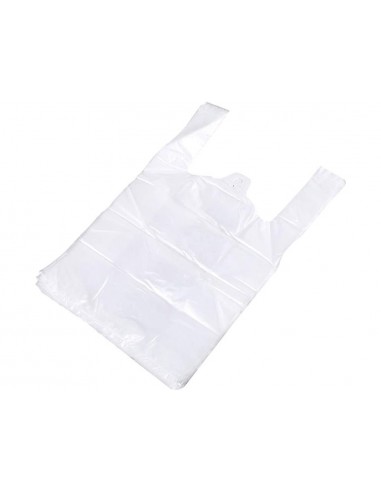 Bolsa camiseta reciclada 70% blanca...