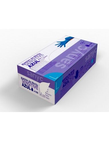 Guantes de nitrilo desechable...