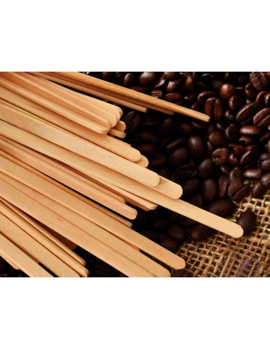 Paletina agitadora de madera 14 cm...