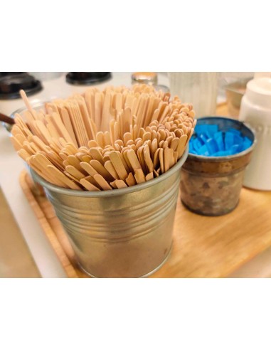 Paletina agitadora de madera 14 cm...