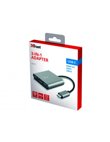 Adaptador trust dalyx 3 en 1...