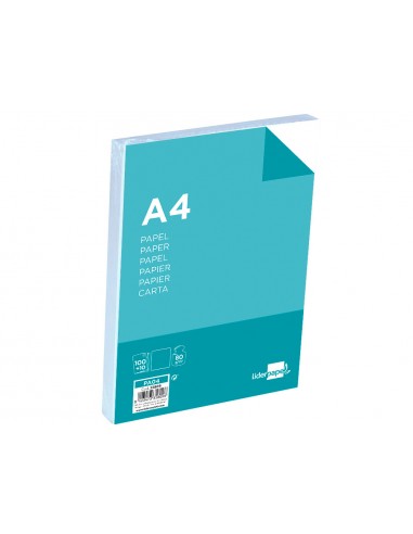 Papel liderpapel a4 8og/m2 liso...