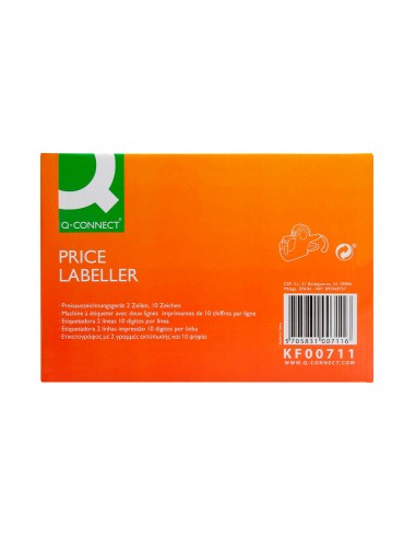 Etiquetadora q-connect 2 rodillo 10...