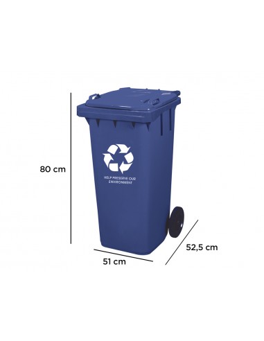 Papelera contenedor q-connect...