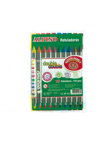 Rotulador alpino double double punta...