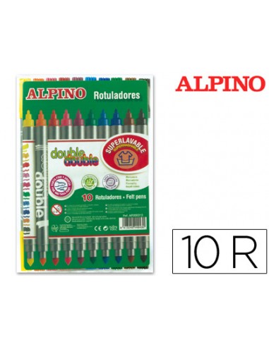 Rotulador alpino double double punta...