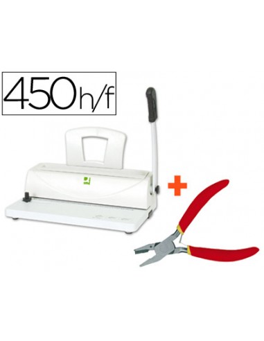 Encuadernadora para espiral q-connect...
