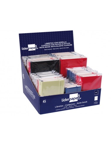 Libreta liderpapel simil piel 120...