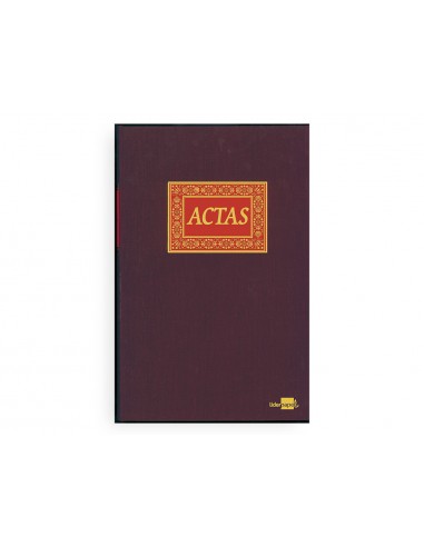 Libro liderpapel folio 100 hojas actas