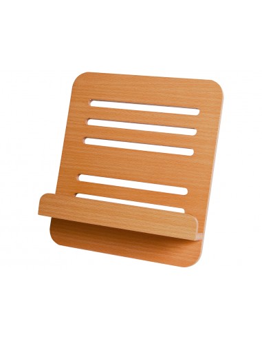 Atril sujetalibros q-connect madera...