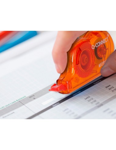 Corrector q-connect cinta mini blanco...