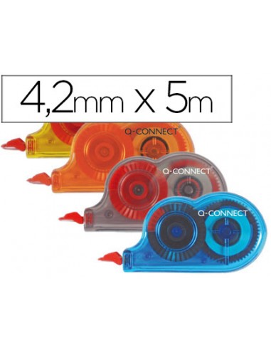 Corrector q-connect cinta mini blanco...