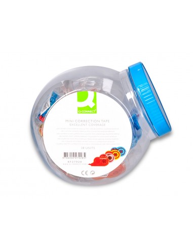 Corrector q-connect cinta mini blanco...