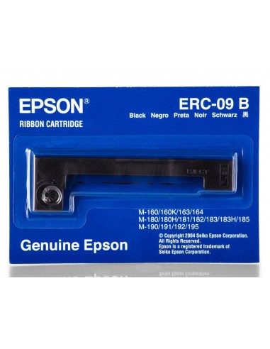 Cinta impresora epson erc-09b negra...