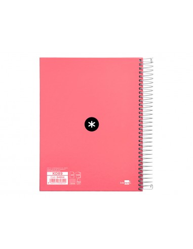 Cuaderno espiral a5 micro antartik...