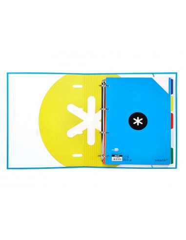 Carpeta con recambio antartik a4...