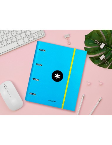 Carpeta con recambio antartik a4...