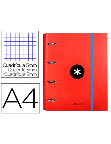 Carpeta con recambio antartik a4...