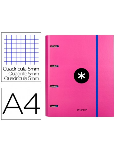 Carpeta con recambio antartik a4...