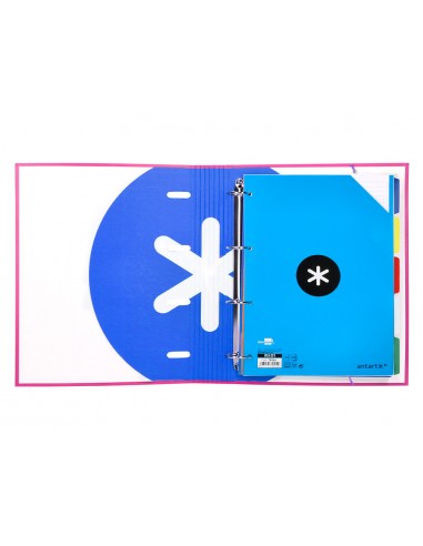 Carpeta con recambio antartik a4...