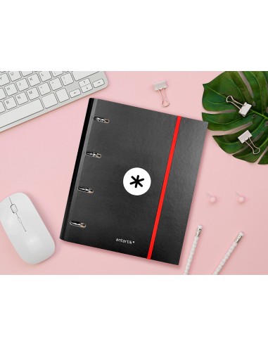 Carpeta con recambio antartik a4...