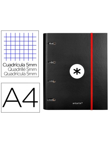 Carpeta con recambio antartik a4...