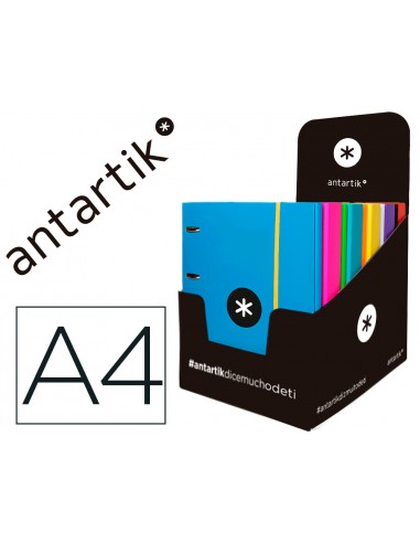 Carpeta con recambio antartik a4...