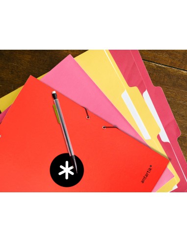 Carpeta antartik gomas a4 3 solapas...