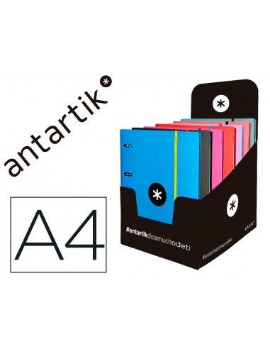 Carpeta con recambio antartik a4...