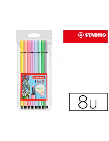Rotulador stabilo acuarelable pen 68...