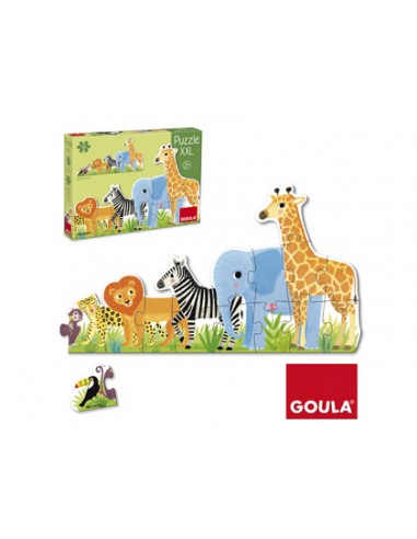 Puzle goula xxl decreciente selva 16...