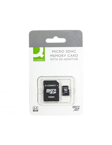 Memoria sd micro q-connect flash 64...
