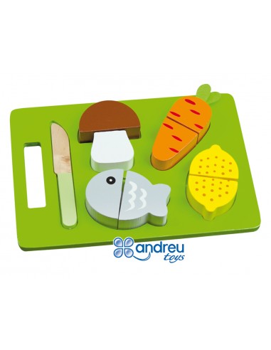 Juego andreutoys bandeja alimentos...