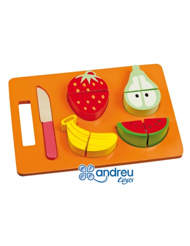 Juego andreutoys bandeja frutas para...